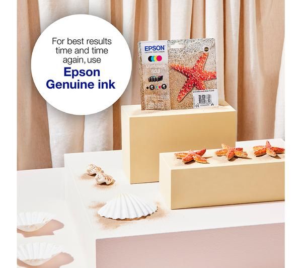 Epson 603 Starfish Genuine , 4-Colours Multipack Ink Cartridges