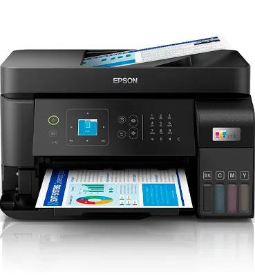 Epson EcoTank ET-2750B A4 Print/Scan/Copy Wi-Fi Printer, Black + 2 Years Unlimited Printing Card
